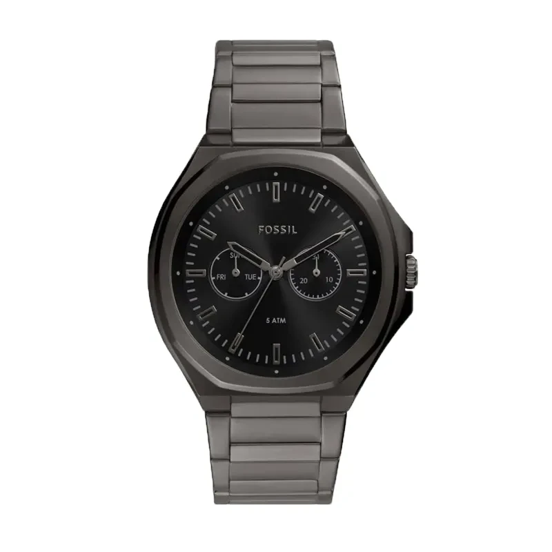 Fossil Evanston Chronograph Black Dial Men’s Watch- BQ2609